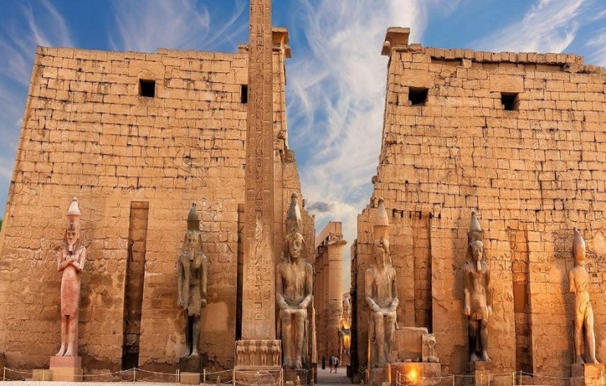 From Hurghada private 2 day trip to Luxor